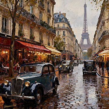 Paris, Frankreich 2 von Johannas Art Creations