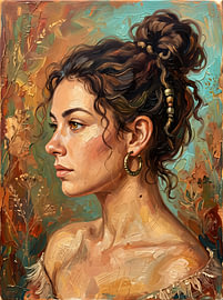 Elegant woman by HUGO