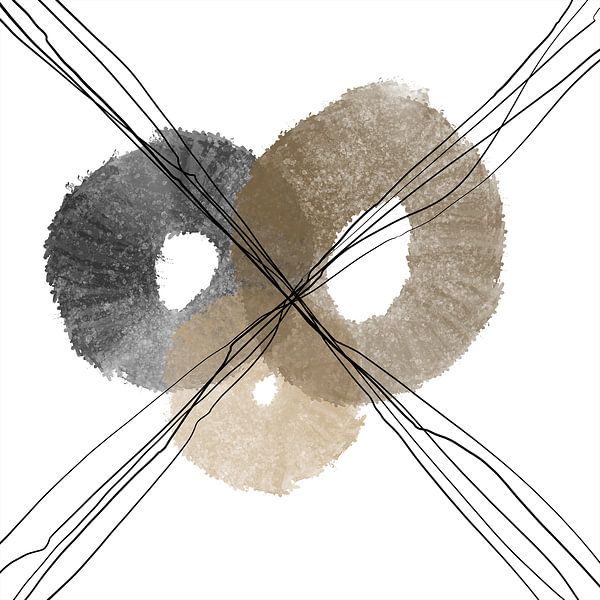 Abstract 2 by Pim Haring by Pim Haring