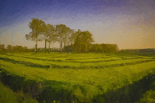 At the end of a beautiful day