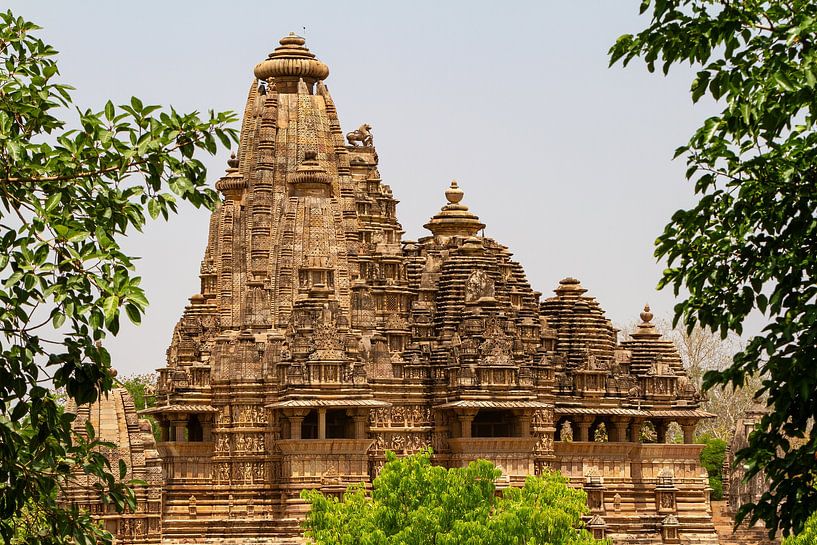 Die Tempel von Khajuraho in Madhya Pradesh Indien von Roland Brack