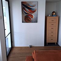 Klantfoto: Abstract van Bert Nijholt, als artframe