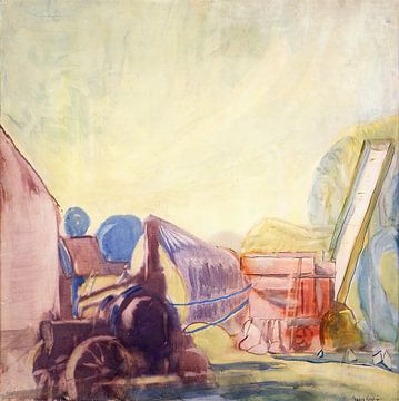 Frances Hodgkins - Traction Engine (1910s) by Peter Balan