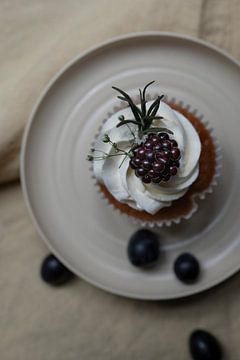 Cupcake met fruit van sonja koning