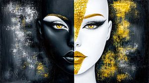 Dualität des Lichts – Goldene Metamorphose