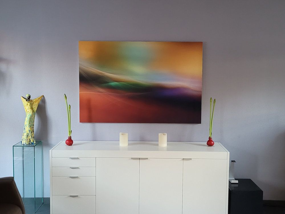 Aquarell-Linien  von Heidi Westum 