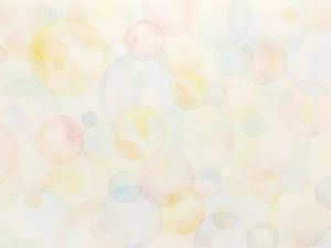 Bulles (peinture à l'aquarelle) papier peint abstrait nursery cheerful pastel colors baby room happy