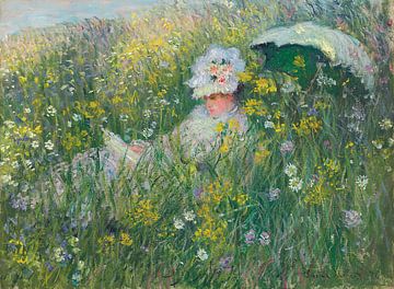 In the Meadow, Claude Monet