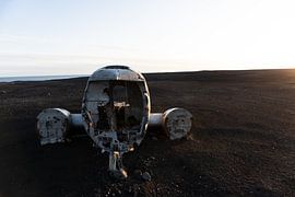 Icelandic airplane wreck by Bastis Photos