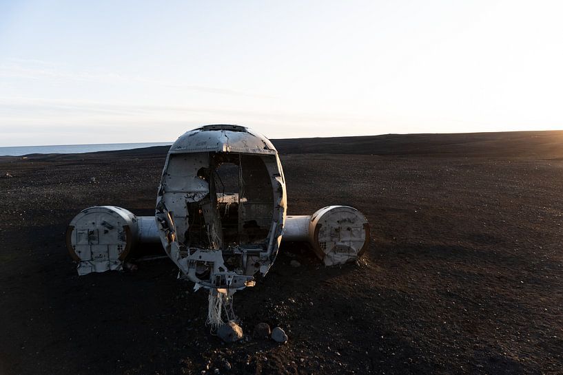 Isländisches Flugzeugwrack von Bastis Photos