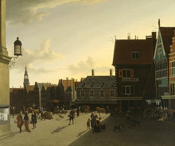 De Dam bij Amsterdam, Gerrit Berckheyde