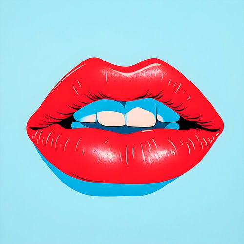 Lèvres rouges