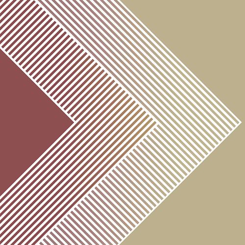 Abstract Retro Geometrie Beige