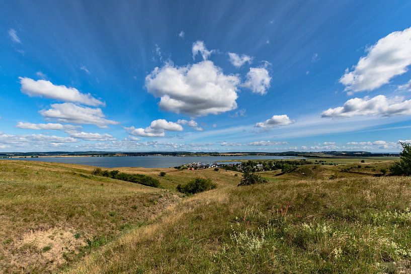 Groß Zicker, Blick in die Hagensche Wiek, Gager, Reddevitzer Höft von GH Foto & Artdesign