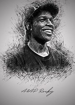A$AP Rocky by Albi Art