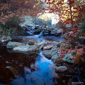 Bayehon-Wasserfall von Ken Costers