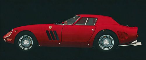 Ferrari 250 GTO 1964 zijaanzicht