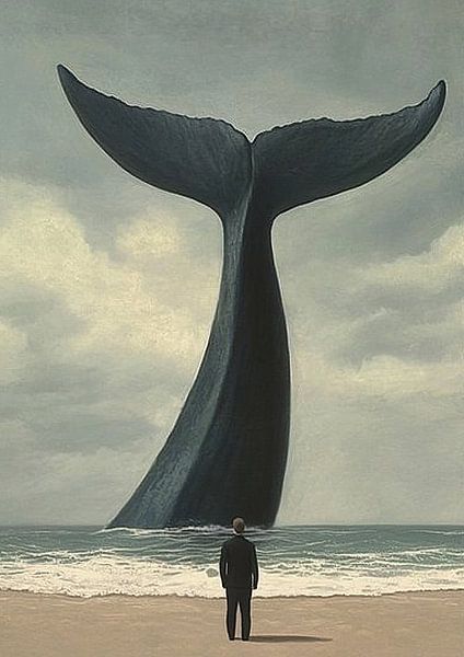 Whale fin by Niklas Maximilian