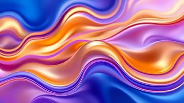 Motifs abstraits en forme de vagues