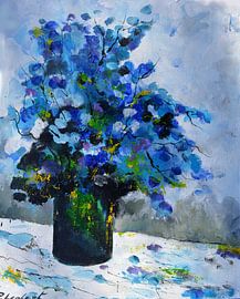 Blue still life von pol ledent