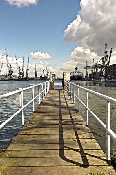 Waalhaven Rotterdam by M.W. v.Dam