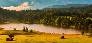 Sonnenaufgang am Geroldsee