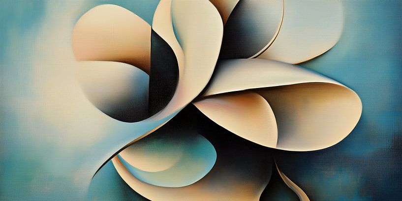 Modern abstract forms by Bert Nijholt