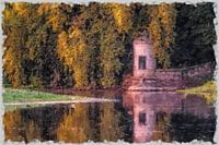toren tussen de bomen