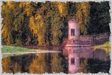 toren tussen de bomen