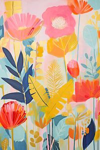 Blumen Retro Chic