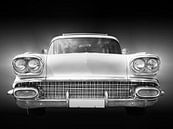American classic car Chieftain Safari 1958 Front by Beate Gube thumbnail
