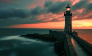 Sonnenuntergang am Leuchtturm