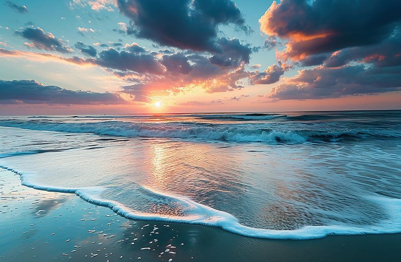 Goldene Stunde am Atlantik von fernlichtsicht