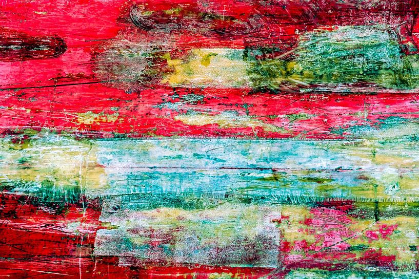 Fond panoramique mur coloré abstrait par Dieter Walther