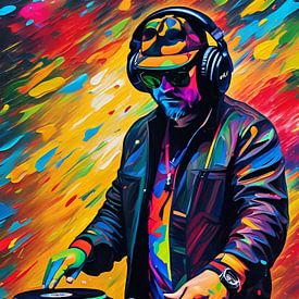 DJ kunst, muziek van Makar Mokrynskyi