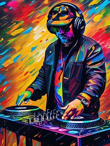 DJ kunst, muziek van Makar Mokrynskyi