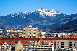 Blick über die Stadt Innsbruck von ManfredFotos