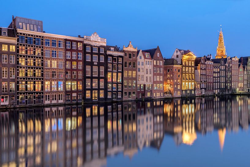 Amsterdam à l'heure bleue von Arnaud Bertrande