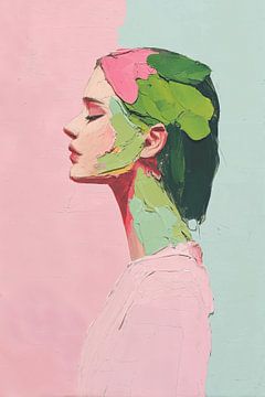 Mint & Roze no.4 van Studio BB