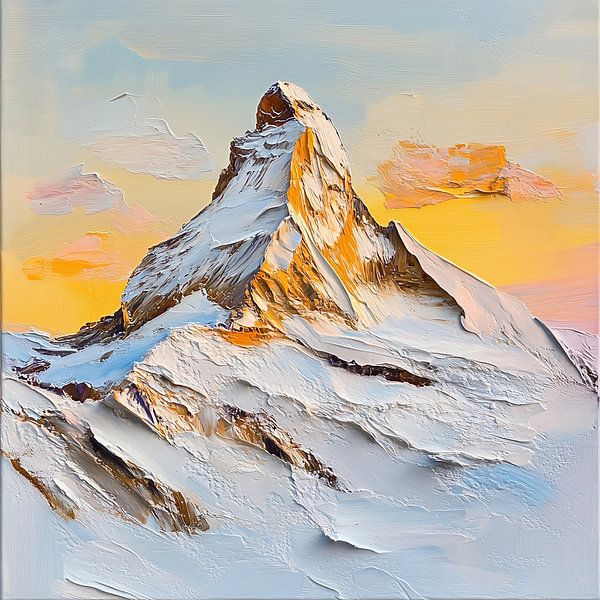 Matterhorn von fernlichtsicht