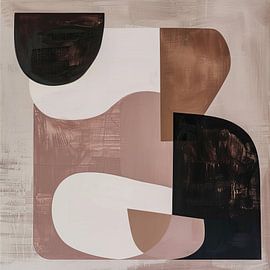 Moderne Abstraktion der Jahrhundertmitte von Thea