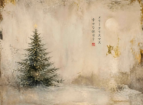 Japandi-winter – Stille Nacht & -zenpoëzie