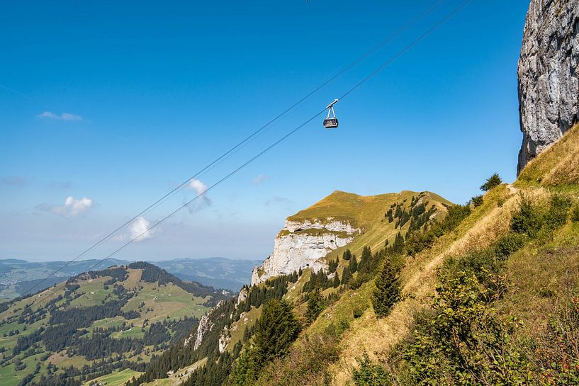 Gondola on the Wilden Kasten in the Appenzeller Land by Leo Schindzielorz