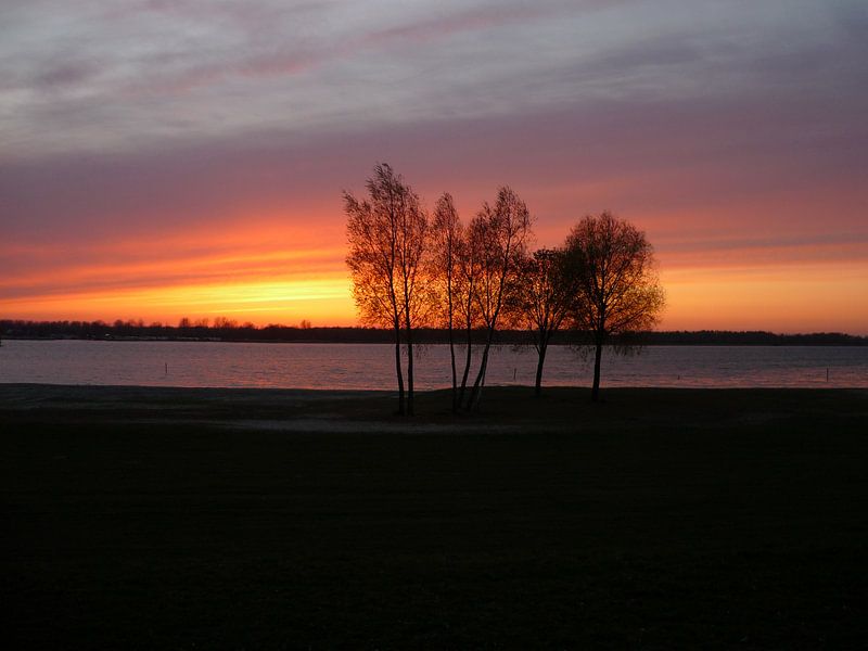 Zonsondergang by Elja Hilboesen