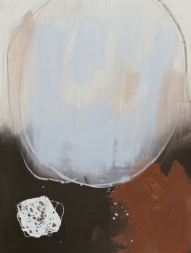 Modern en abstract in wabi-sabi stijl