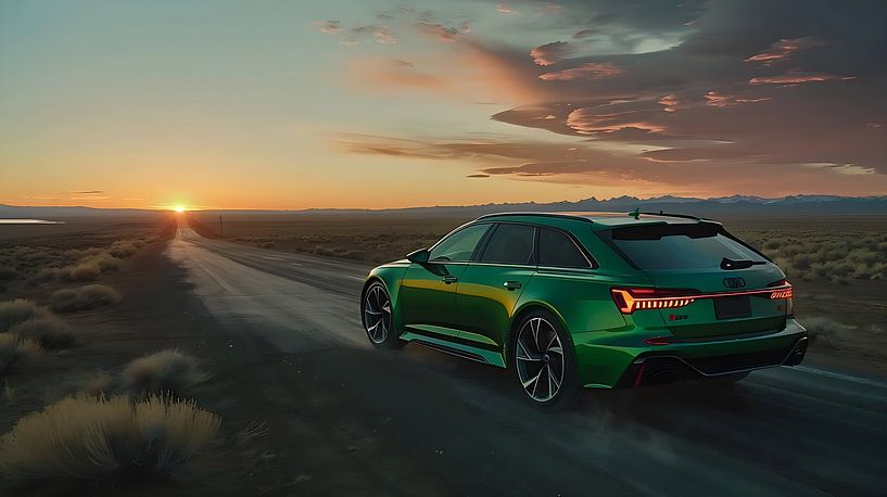 Audi RS6 van PixelPrestige