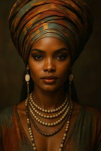 Filmisches afrikanisches Porträt