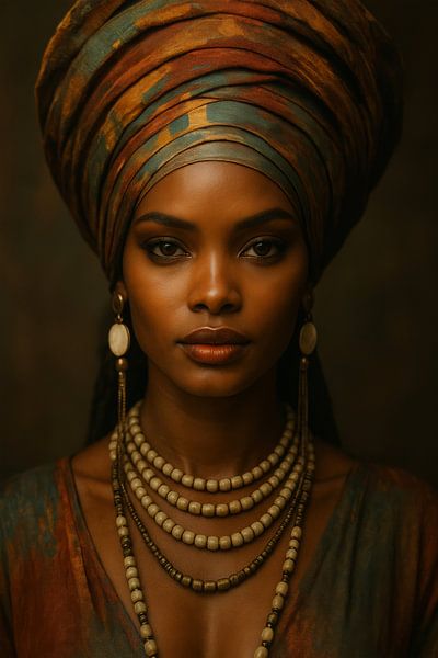 Cinematic African Portrait by But First Framing