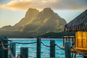 Mount Otemanu Bora Bora van Ralf van de Veerdonk