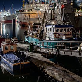 Navires dans le port d'IJmuiden sur BSO Fotografie